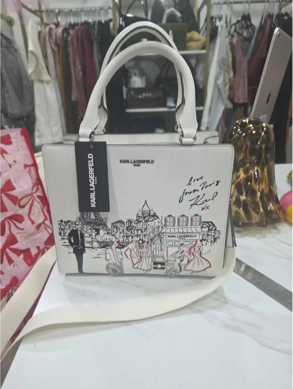 KARL LAGERFELD Paris Maybelle Satchel
